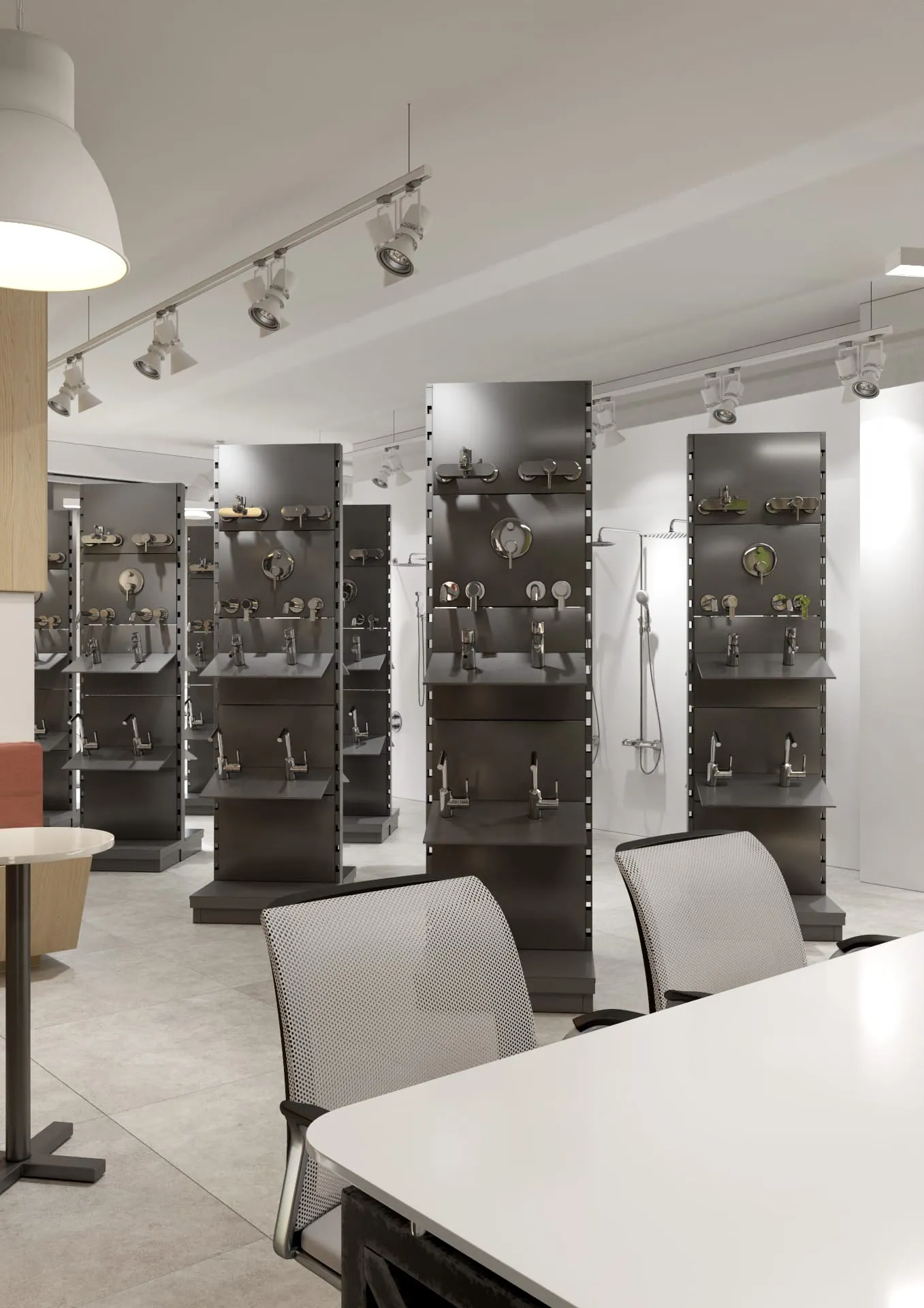 CapCap — showroom care pune produsul în valoare — display produse